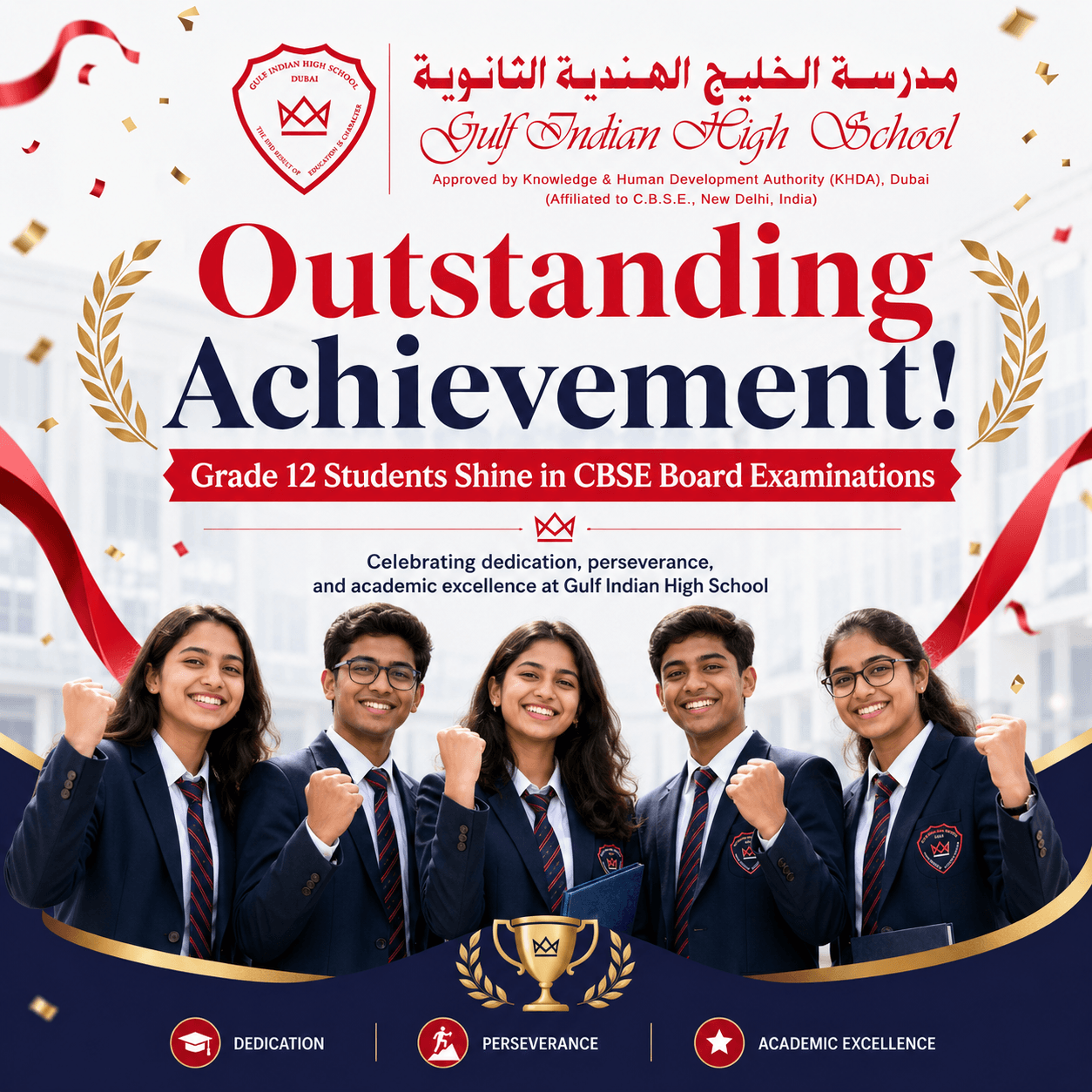 Outstanding Achievement in CBSE Board Examinations
